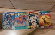 Superman 1993 Eradicator Saga + Czerwone Szkło 5 komiksów Tm-semic 