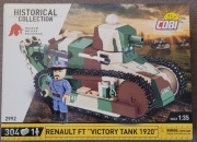 Cobi 2992 Renault FT Victory Tank 1920  Figurka Generał Józef HALLER