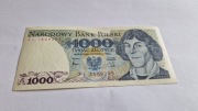 1000 zł banknot PRL Polska 1982r. seria FL
