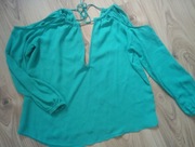 H&M zielona bluzka xs