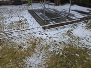 Pochwyt barierka ze stali nierdzewnej.