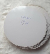 Podkładki okrągłe do ciasta 50 szt