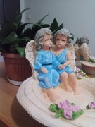 Gipsowe Aniołki , prezent, podziękowanie, upominek 