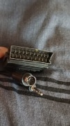 Kabel wtyk EURO mały jack wtyk svhs 10m