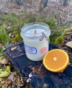 Świeca sojowa od Sikorki pomarańcza 350 handmade