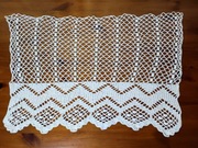 Szydełkowa firaneczka 65x50