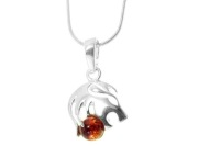 Znak zodiaku srebrny wisiorek LEW