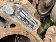 Blok silnika na stolik V8 Mercedes