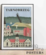 Plakat Tarnobrzeg 50 x 70 cm razem z ramką
