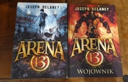 Joseph Delaney Arena 13, Wojownik 2 tomy Stan bdb