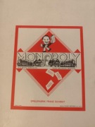 Monopoly Stare wydanie lata 30-40 Parker Brothers Retro Zabytek Antyk