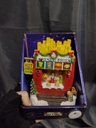 Stoisko z frytkami element do wioski świątecznej