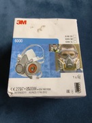 Półmaska 3m Nowa plus pochłaniacze plus maseczka jednorazowa. 