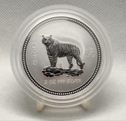 LUNAR I Rok TYGRYSA 2007 / 2010 Tiger 2oz 2$