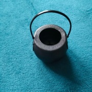 Kociołek Wiedźmy Pojemnik Na Słodycze Halloween Czarne Wiaderko