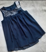 Bluzka George granat 9-10 lat 