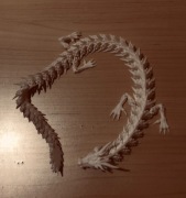Crystal Dragon – Kryształowy Smok 3D Ruchomy | Figurka | Druk 3D