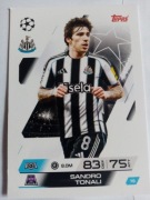 Topps match attax 2025 /26 Sandro Tonali Newcastle 78 