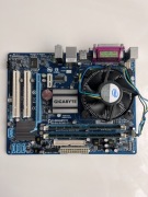 Płyta główna + Procesor + RAM (LGA 775 + Celeron E3400 2.6 GHz + 2 GB DDR2)