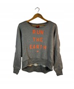 Bluza damska Nike szara z dużym logiem XL