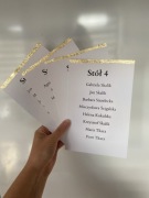 Plan stołów - kartka A5 lub A4