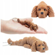 Breloczek 3D w kształcie pieska – Setter Irlandzki