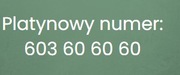 Sprzedam uikalny w skali kraju, platynowy numer telefoniczny.