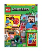 LEGO Minecraft Czasopismo 08/2024 - Mooshroom oraz Steve klocki