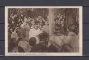 Poświęcenie krzyża w Piotrkowie - 1915 rok.
