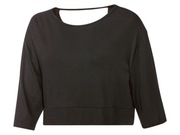 Crivit koszulka funkcyjna do jogi czarna 44/46