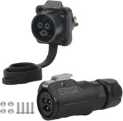 Cnlinko LP-12 3-stykowe wodoszczelne złącze wtykowe M12 (LP-12, 3-pinowe)