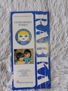 Uzdrowisko Rabka stara ulotka z mapą 