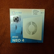 Wentylator łazienkowy biały 100mm, sznurkowy PRZYBYSZ