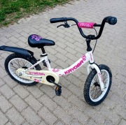 Rower Kayoba 16 rowerek dziecięcy biały