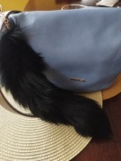 Brelok sztuczny ogon therian tail furry 