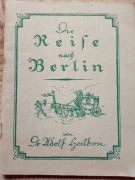 Podróż do Berlina autorstwa Adolfa Heilborna 1921 r
