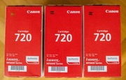 Canon Cartridge 720 Toner Oryginalny i-SENSYS MF6600 Series 3 szt NOWE