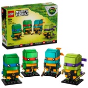 LEGO BrickHeadz 40878 - Figurki Wojowniczych żółwi ninja