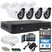 ZESTAW DO MONITORINGU DOMU 8 KAMER ZEWNĘTRZNYCh ANALOG 5Mpx DVS POLSKA