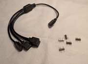Rozdzielacz splitter 1 na 4 - 3 pin 5V ARGB