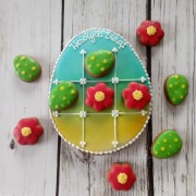 Piernik wielkanocny Gra kółko i krzyżyk 