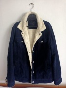 Męska Sztruksowa Kurtka Na Misiu 