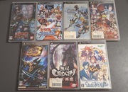 Zestaw gier z Japonii na konsolę psp (gry, anime, manga, unikaty)