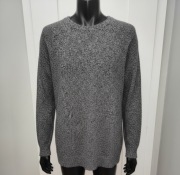 Sweter Yourturn XL szary melanż