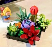 Klocki Creator Sukulenty Lego Blocks Replika