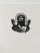 Postać Jezusa Chrystus w cierniowej koronie 