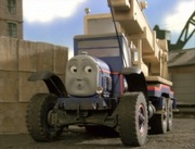 DŹWIG KAMILEK KELLY pojazd tory drewniane plastikowe Tomek i Przyjaciele