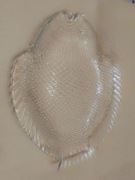 Półmisek szklany kształt ryby 25,5 cm