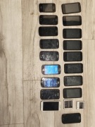 Zestaw 18 smartfonów – uszkodzone, na części