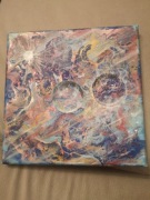 Dwie twarze akryl arcydzieło